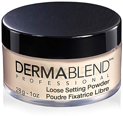 Product Cover Dermablend Loose Setting Powder, Cool Beige Face Powder Makeup for Light, Medium and Tan Skin Tones, Mattifying Finish and Shine Control, 1oz