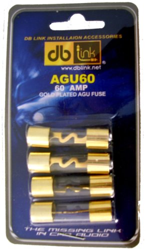 Product Cover DB Link AGU60 60 Amp Gold AGU Fuses - Pack of 4