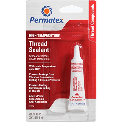 Product Cover Permatex 59214 High Temperature Thread Sealant, 6 ml Tube, Pack of 1
