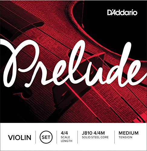 Product Cover D'Addario J810 4/4M Prelude Violin String Set, 4/4 Scale, Medium Tension
