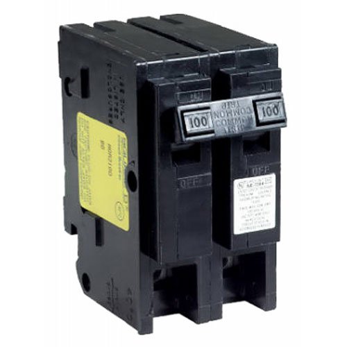 Product Cover Square D by Schneider Electric HOM2125CP Homeline 125-Amp Two-Pole Circuit Breaker