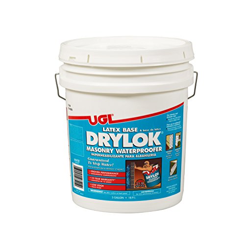 Product Cover Drylok 275 Masonry Waterproofer Water-Based White, 5-Gallon Pail