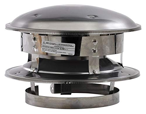 Product Cover Selkirk Metalbestos 6T-CT 6-Inch Stainless Steel Round Top