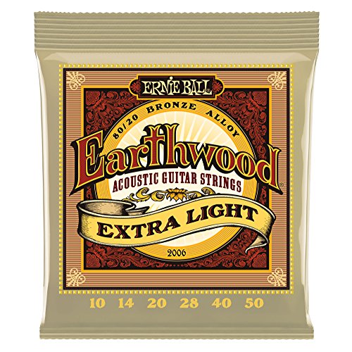 Product Cover Ernie Ball 2006 Earthwood Extra Light 80/20 Bronze Acoustic String Set (10-50)