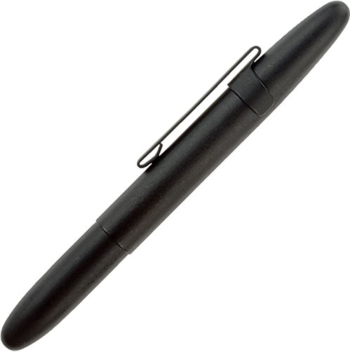 Product Cover Fisher Space Pen Bullet Space Pen with Clip - Matte Black, Gift Boxed (400BCL)