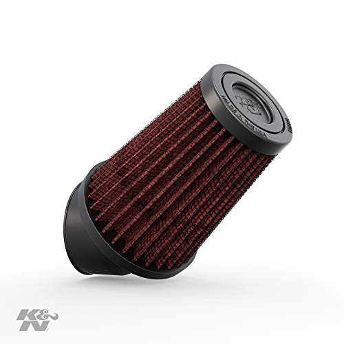Product Cover K&N Universal Clamp-On Engine Air Filter: Washable and Reusable: Round Tapered; 1.688 in (43 mm) Flange ID; 4 in (102 mm) Height; 3 in (76 mm) Base; 2 in (51 mm) Top , R-1100