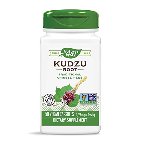 Product Cover Nature's Way Premium Herbal Kudzu Root, 1,226 mg per serving, 50 Capsules