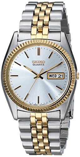Product Cover Seiko Men's SGF204 Stainless Steel Two-Tone Watch