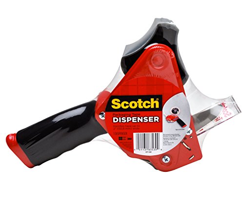 Product Cover Scotch Packaging Tape Dispenser ST-181, Designed for Standard 3