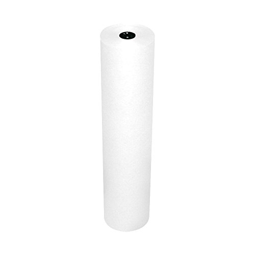 Product Cover Pacon Rainbow Lightweight Duo-Finish Kraft Paper Roll, 3-Feet by 1000-Feet, White (63000)