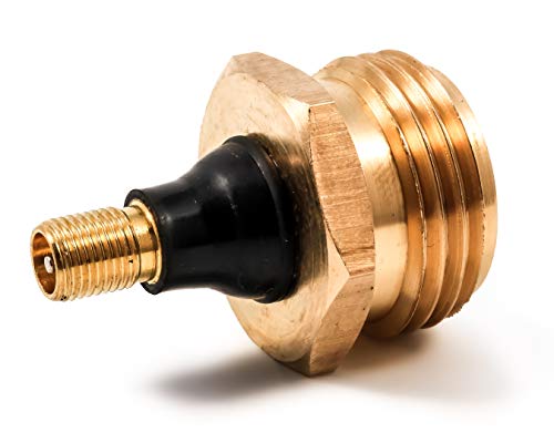Product Cover Camco Heavy Duty Brass Blow Out Plug - Helps Clear the Water Lines in Your RV During Winterization and Dewinterization (36153)