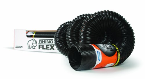 Product Cover CamcoRhinoFLEX 10ft Heavy Duty RV Sewer Hose, Reinforced with Steel Wire, Hose Only - No Fittings Included , 10 Ft Hose - 39671