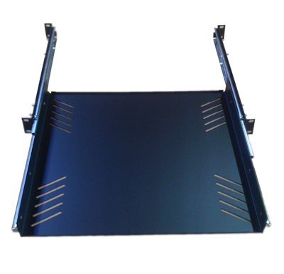 Product Cover Penn Elcom R1290/1U Sliding Rack Tray (Audio, AV, IT, DJ) Equipment Shelf for 1 Rack Space up to 15 Inch Deep