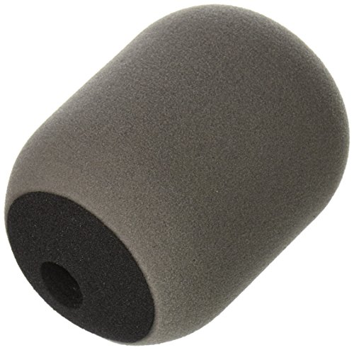 Product Cover Shure A81WS Gray Large Foam Windscreen for SM81 and SM57, Black
