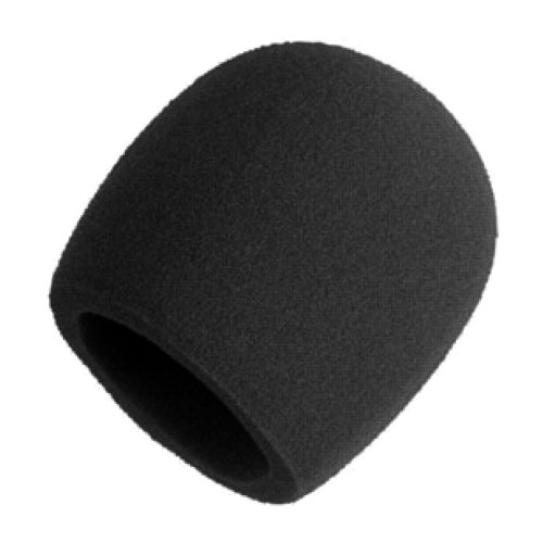 Product Cover Shure A58WS-BLK Foam Windscreen for All Shure Ball Type Microphones, Black