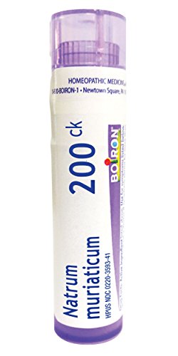 Product Cover Boiron Natrum Muriaticum 200Ck, 80 Pellets, Homeopathic Medicine for Runny Nose