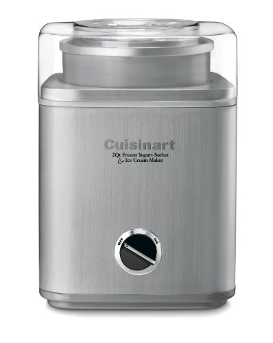 Product Cover Cuisinart ICE-30BC Pure Indulgence 2-Quart Automatic Frozen Yogurt, Sorbet, and Ice Cream Maker - Silver