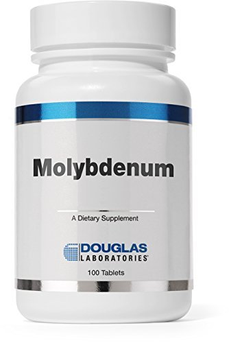 Product Cover Douglas Laboratories - Molybdenum (250 mcg.) - Supports Detoxification, Enzymes, Nerves, and Sense of Well-Being* - 100 Tablets