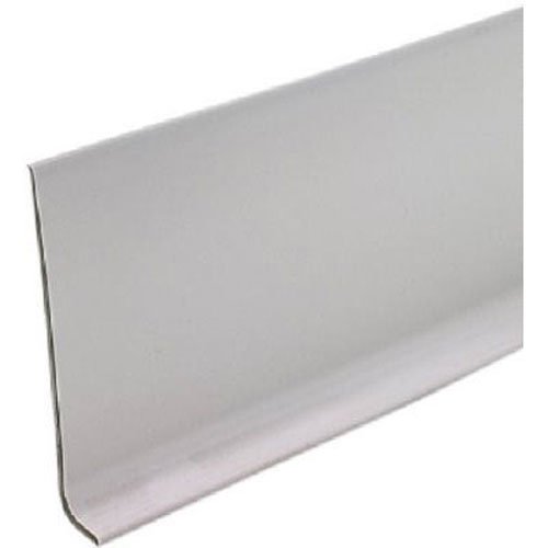 Product Cover MD Building Products Gray 75499 Vinyl Wall Base Bulk Roll, 4 Inch-by-120-Feet, Silver, 4