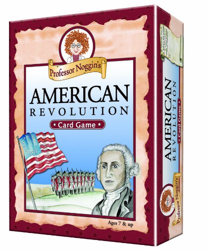 Product Cover Professor Noggin's American Revolution - A Educational Trivia Based Card Game For Kids