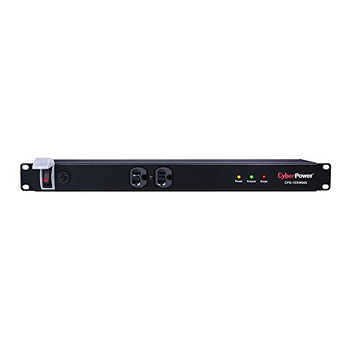Product Cover Cyberpower CPS-1220RMS Rackmount PDU Power/Surge Strip - 12-Outlet 20A 2400VA 1800 Joules