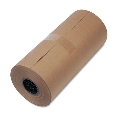Product Cover United Facility Supply 1300015 40-Lb. mediumweight 9 Dia. Brown Kraft Wrapping Paper roll, 18w x 900-ft.