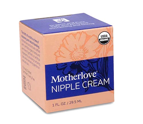 Product Cover Motherlove - Nipple Cream, Lanolin-Free Organic Herbal Salve for Soothing Sore Cracked Nursing Nipples, Unscented Ointment, Great as a Pump Lubricant, No Need to Wash Off Prior to Breastfeeding, 1 oz