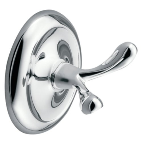 Product Cover Moen 5303CH Yorkshire Double Robe Hook, Chrome