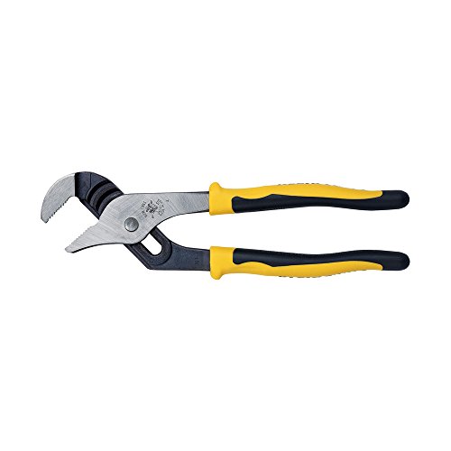Product Cover Pliers, Adjustable Jaw Pump Pliers, Tongue and Groove, with Dual Material Handles, 10-Inch Klein Tools J502-10