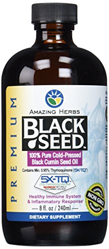 Product Cover Amazing Herbs Black Seed Cold-Pressed Oil - 8oz