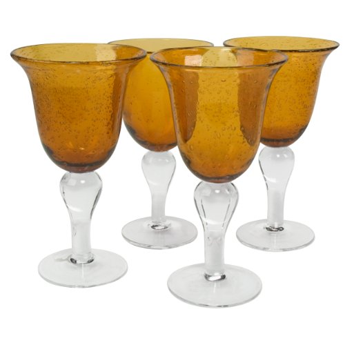 Product Cover Artland 50405B Glass Goblet, One Size, Amber