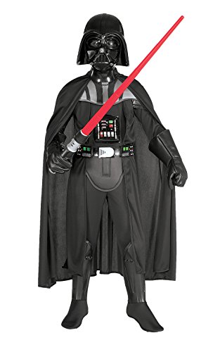 Product Cover Rubies Star Wars Classic Child's Deluxe Darth Vader Costume and Mask, Large