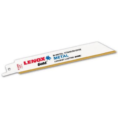 Product Cover LENOX Tools Reciprocating Saw Blades, Metal Cutting, 6-Inch, 14 TPI, 5-Pack (21067614GR)