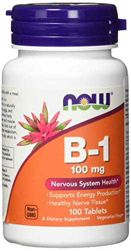 Product Cover Now Foods, B-1, 100 mg, 100 Tablets