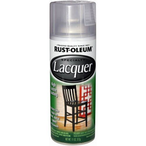 Product Cover Rust-Oleum 1906830 Lacquer Spray, 11-Ounce, Gloss Clear