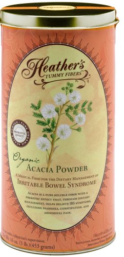 Product Cover Heather's Tummy Fiber Organic Acacia Senegal for IBS, 16 Ounce Canister