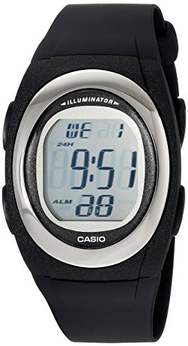 Product Cover Casio Men's FE10-1A Classic Digital Black Resin Band Watch