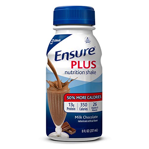 Product Cover Ensure Plus Nutrition Shake, Milk Chocolate, 8 ounces, 24 count