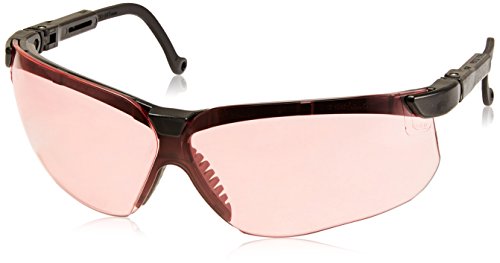 Product Cover Howard Leight by Honeywell Genesis Sharp-Shooter Anti-Glare Shooting Glasses, Vermillion Lens (R-03575)