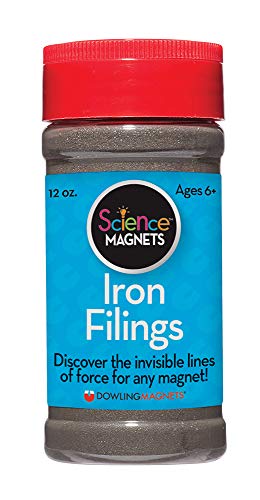 Product Cover Dowling Magnets Iron Filings, Jar (12 ounces) with shaker lid