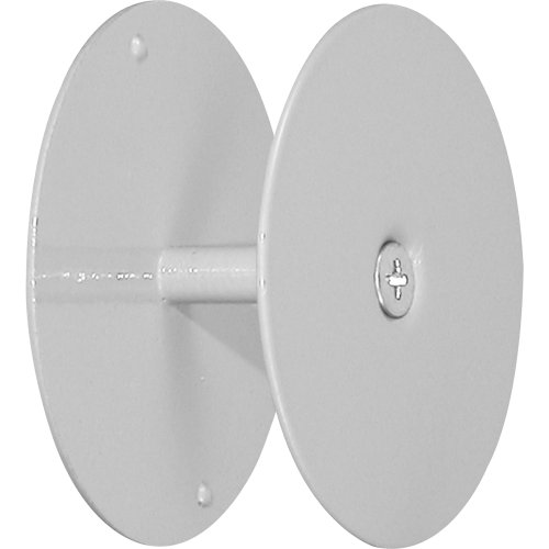 Product Cover Defender Security U 9515 Door Hole Cover Plate - Maintain Entry Door Security by Covering Unused Hardware Holes, 2-5/8