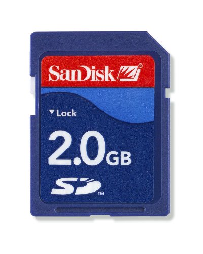 Product Cover SanDisk 2GB Class 4 SD Flash Memory Card- SDSDB-002G-B35 (Label May Change)