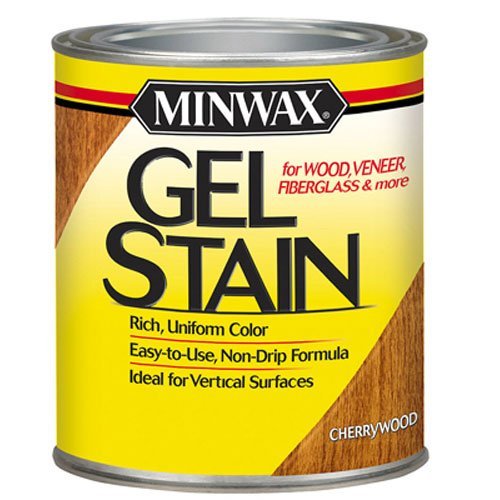 Product Cover Minwax 66070000 Gel Stain , quart, Cherry Wood