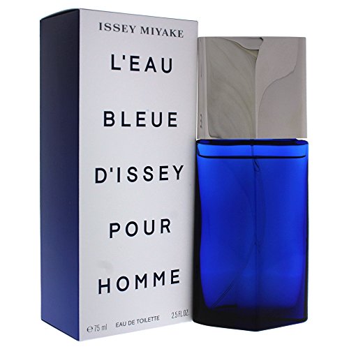 Product Cover L'eau Bleue D'issey Pour Homme By Issey Miyake For Men. Eau De Toilette Spray 2.5 Ounces