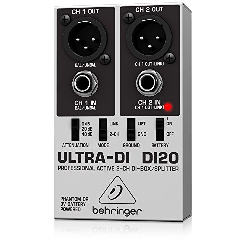 Product Cover Behringer Ultra-DI DI20 Professional Active 2-Channel DI-Box/Splitter