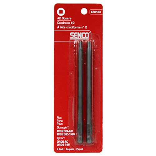 Product Cover Senco EA0123#2 Square Drive Bit-Duraspin Technology Integrated Auto-Feed Screw System