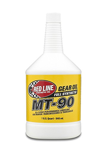 Product Cover Red Line (50304) MT-90 75W-90 GL-4 Manual Transmission and Transaxle Lubricant - 1 Quart
