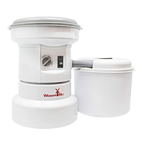 Product Cover Powerful Electric Grain Mill Grinder for Home and Professional Use - High Speed Electric Flour Mill Grinder for Healthy Grains and Gluten-Free Flours - Electric Grain Grinder Mill by Wondermill