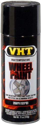 Product Cover VHT SP187 Gloss Black Wheel Paint Can - 11 oz.