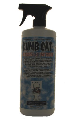 Product Cover Dumb Cat Anti-Marking and Cat Spray Remover Feline Retraining Aid Sprayer, 32-Ounce